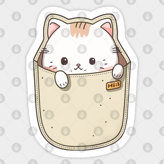 Pocket Meow Friend Sticker by neomon